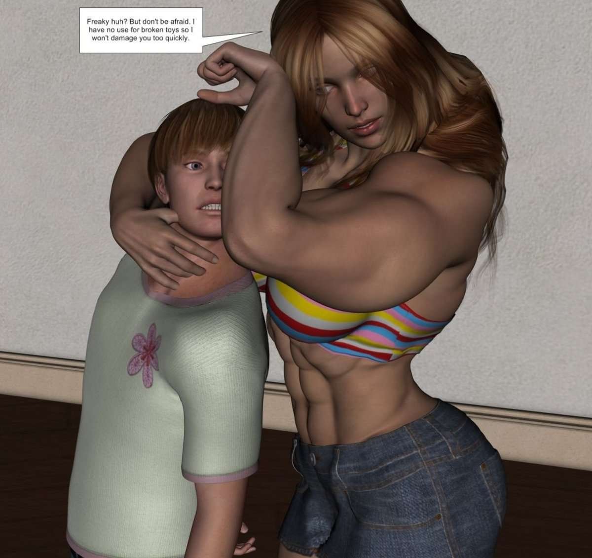 The Bodybuilderguards: the beginning - FREE - female bodybuilder