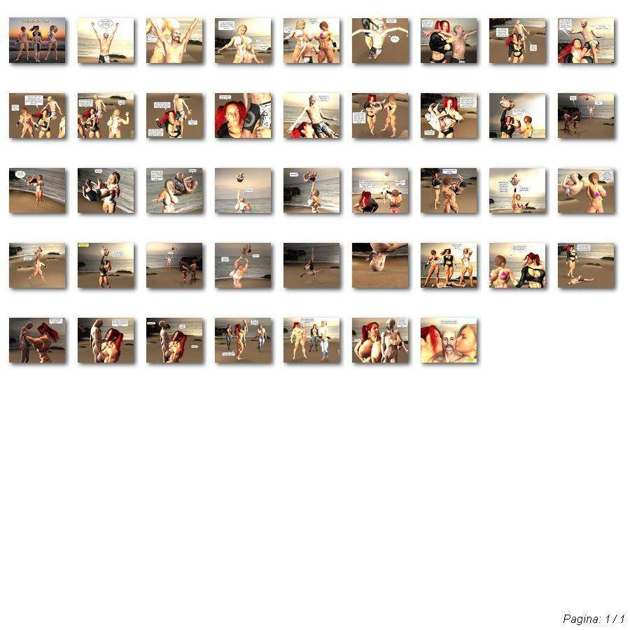 The Beach Trio - FREE - female bodybuilder