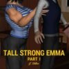 Tall strong Emma, part 1 - FREE - female bodybuilder 