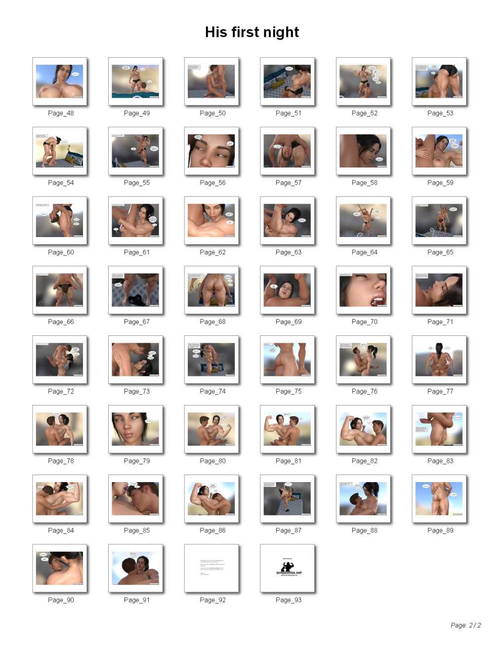 His first time - female bodybuilder