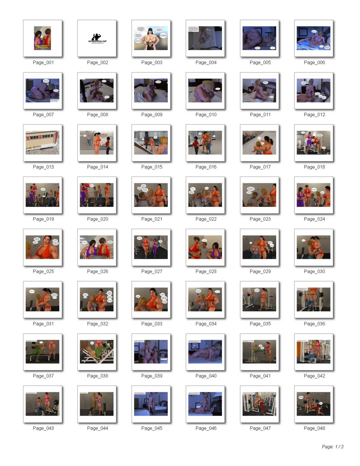 Muscle Bombshells 4: Growing Peach - Image 6