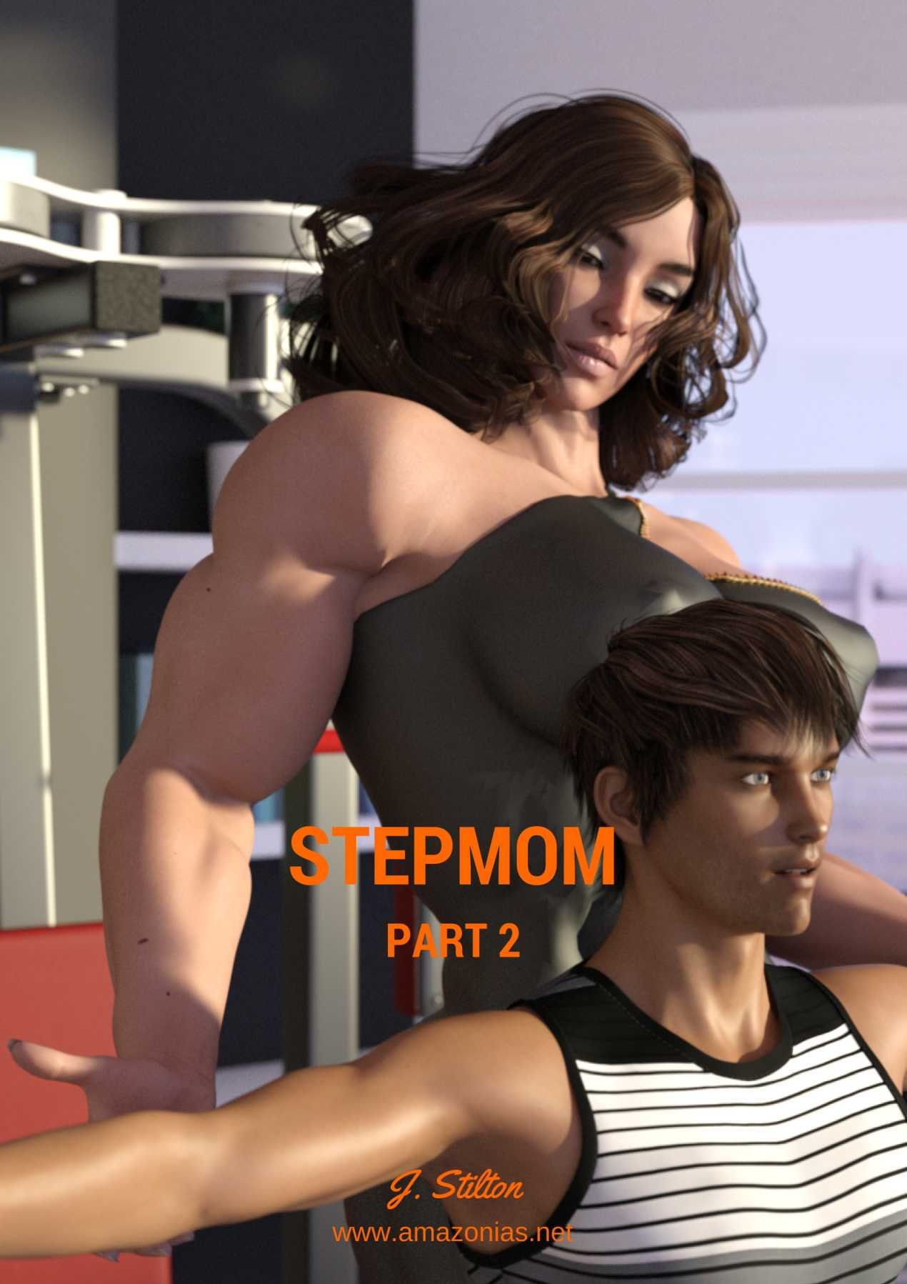 Stepmom - part 2 - female bodybuilder