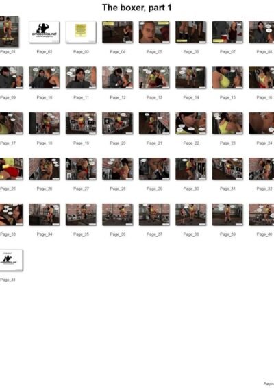 The Boxer, part 1 - female bodybuilder