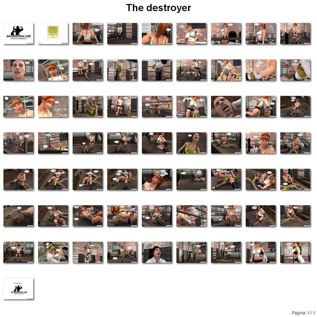 The Destroyer - female bodybuilder