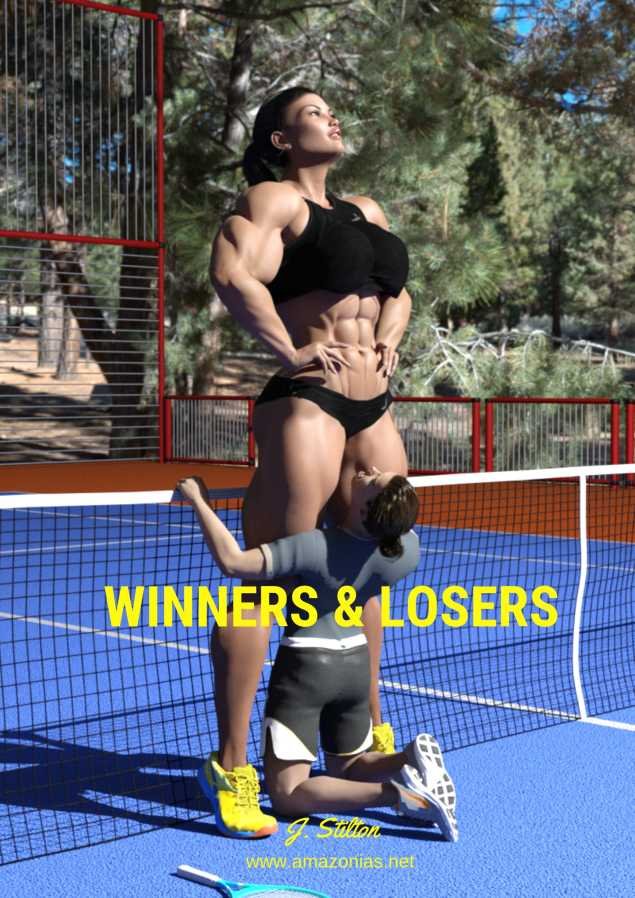 Winners and Losers - female bodybuilder